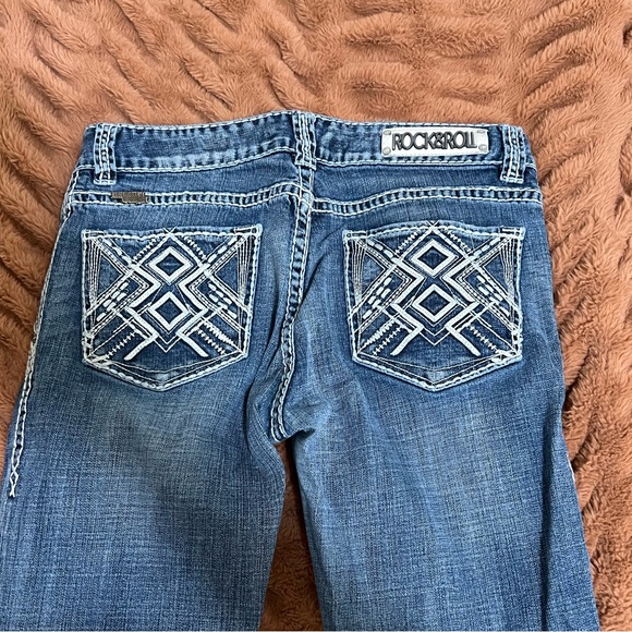 Rock n Roll women’s mid rise jeans - Picture 1 of 4